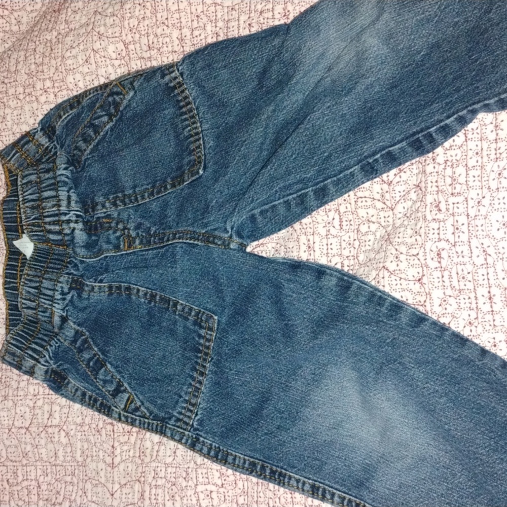 Circo Black Elastic Waist Jeans